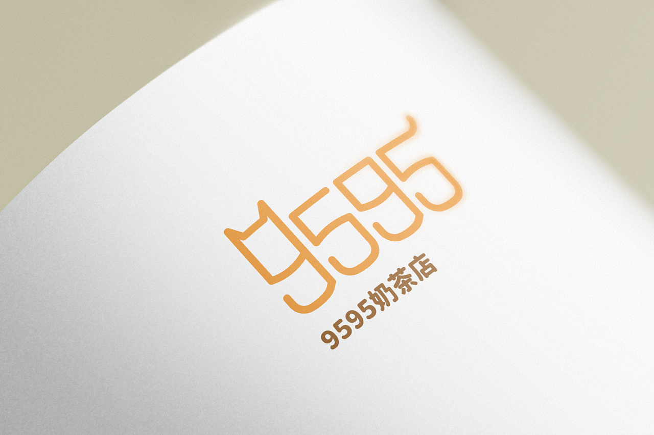 9595-猫奶茶店logo|平面|logo|墨吉logo - 原创作品 - 站酷 (zcool)