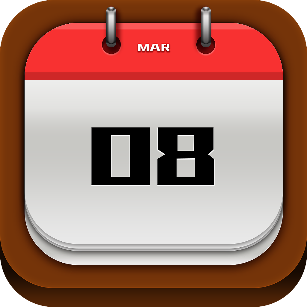 拟物化图标—日历