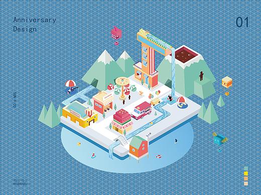 2.5D游乐园场景设计