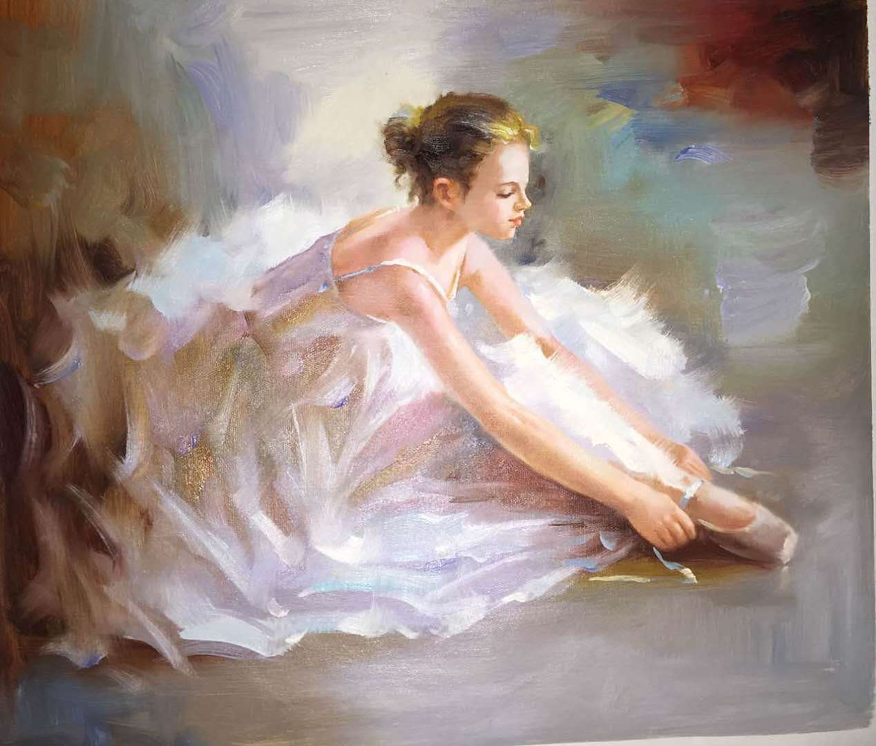 油画创意油风景油欧美风油画复古油画山水油画