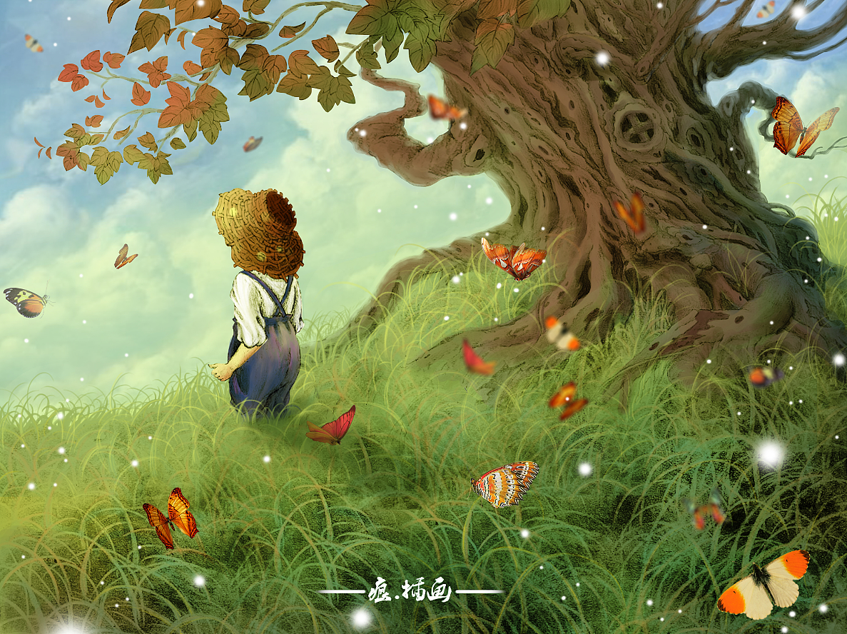 2019年插画作品总结（2）（图ZMTkwNTYwODQw） - 儿童插画 - 站酷设计师插画师痕原创素材 - 站酷ZCOOL