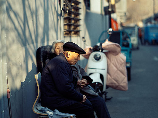 胡同里的冬末春初