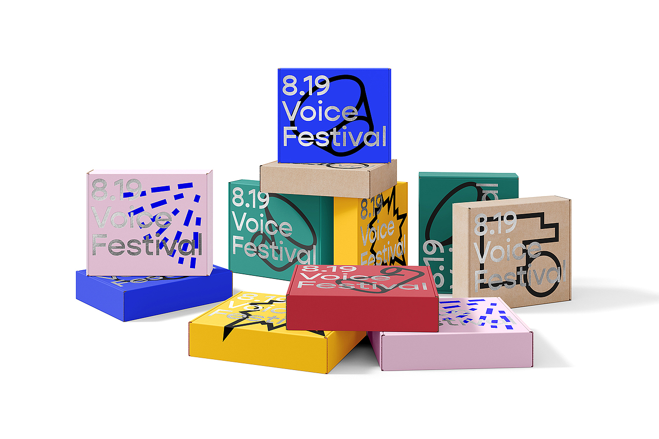 【819 Voice Festival 声优节】主视觉设计及礼品设计（图ZMjgzMDAxNzIw） - 品牌 - 站酷设计师文鱼包原创素材 - 站酷ZCOOL