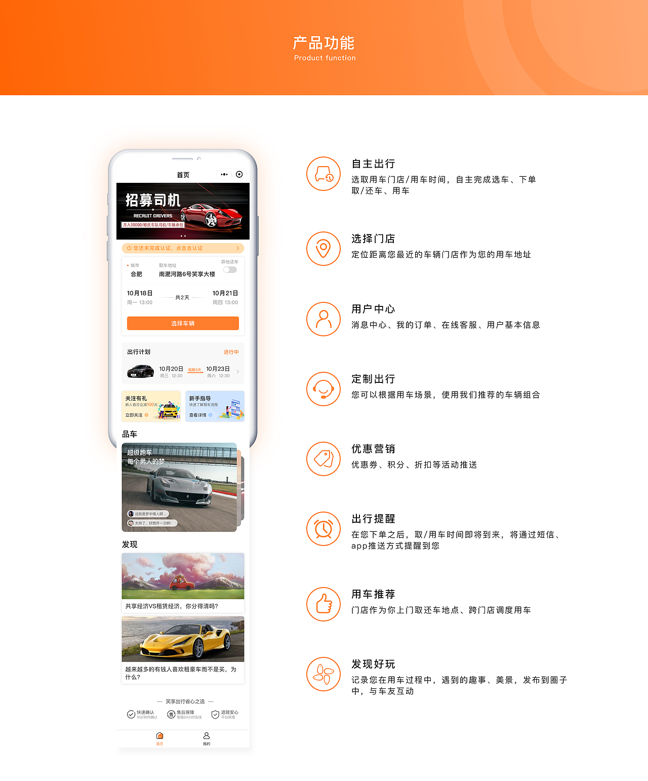 笑享出行（图ZMjk0Mjg2MzY4） - APP界面 - 站酷设计师钱逸QY原创素材 - 站酷ZCOOL