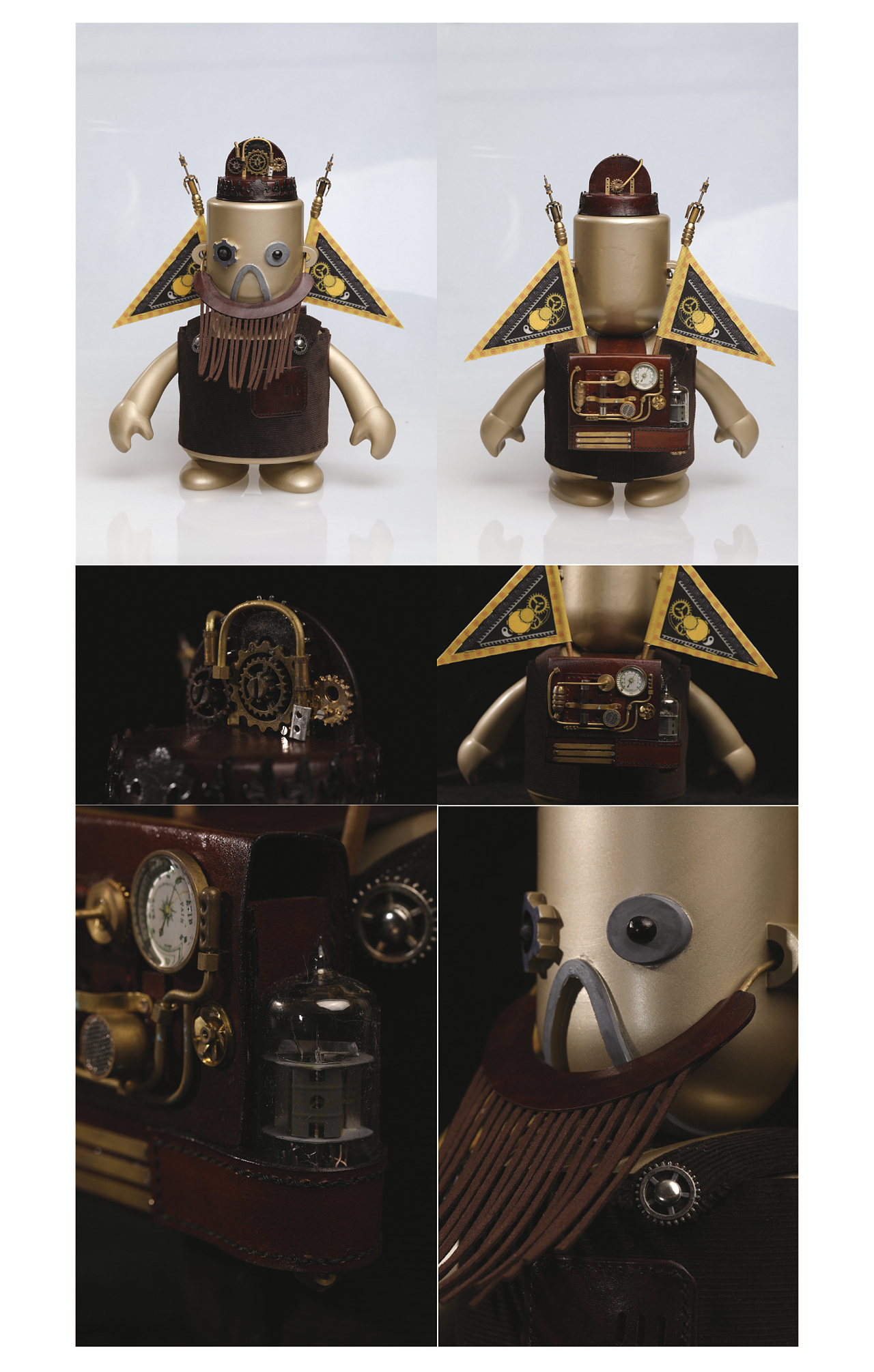 生旦净末丑——中式蒸汽朋克风公仔（图ZMTM1MDA4MjI0） - 工艺品设计 - 站酷设计师士多啤梨肠粉原创素材 - 站酷ZCOOL