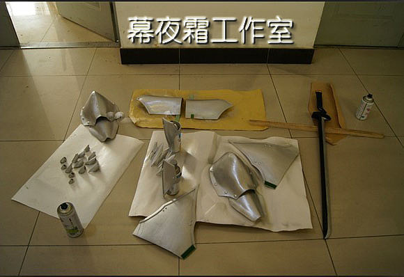 偷心九月天 十月铠甲 全部散件