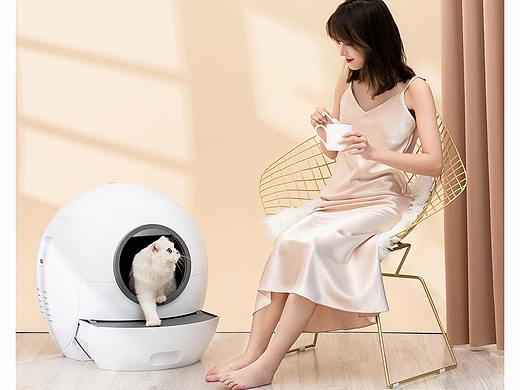 宠物用品摄影/猫咪用品/宠物智能产品之自动猫砂盆