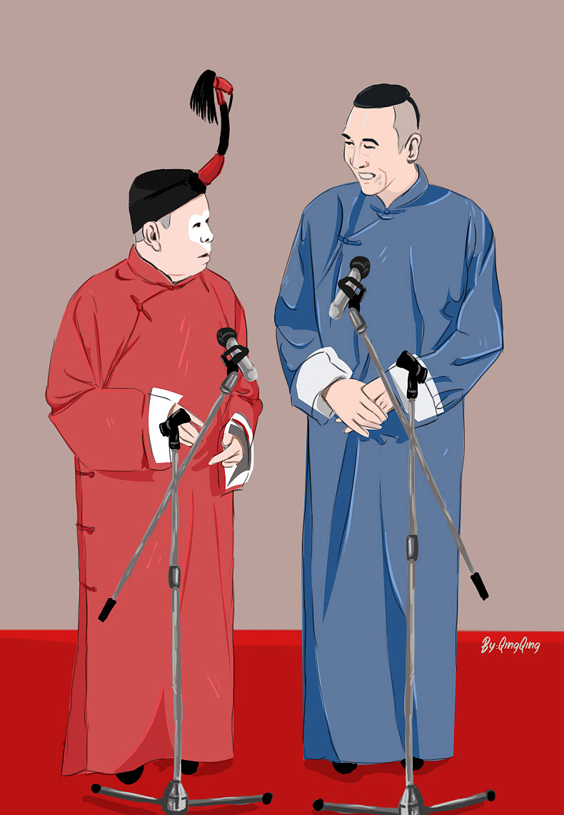 我喜欢的喜剧演员|插画|创作习作|coleridge_原创作品-站酷zcool