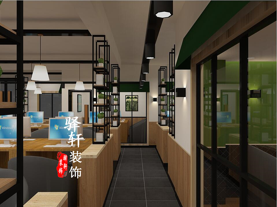 网咖装修设计合肥网吧装修最新预算清单,你真