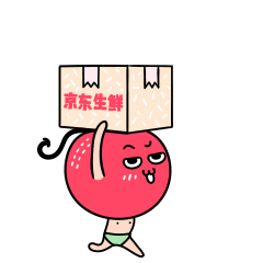 樱桃-卡通表情包设计