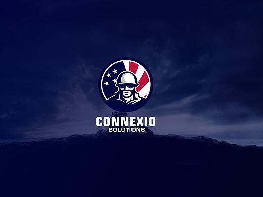 美国军用物品 士兵 部队采购  logo设计