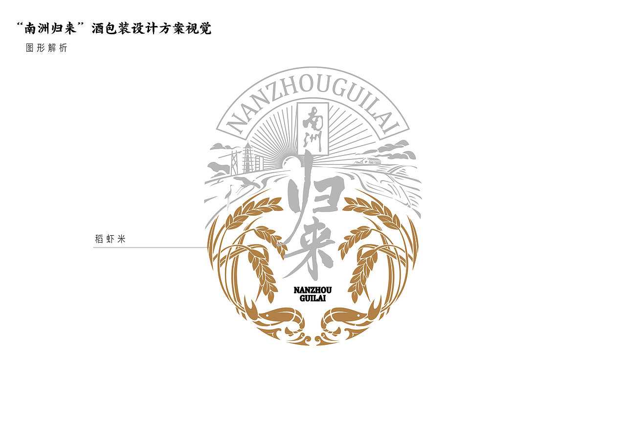 南洲归来酒（图ZMTcwMTE1ODM2） - 包装 - 站酷设计师DYOBdesign原创素材 - 站酷ZCOOL