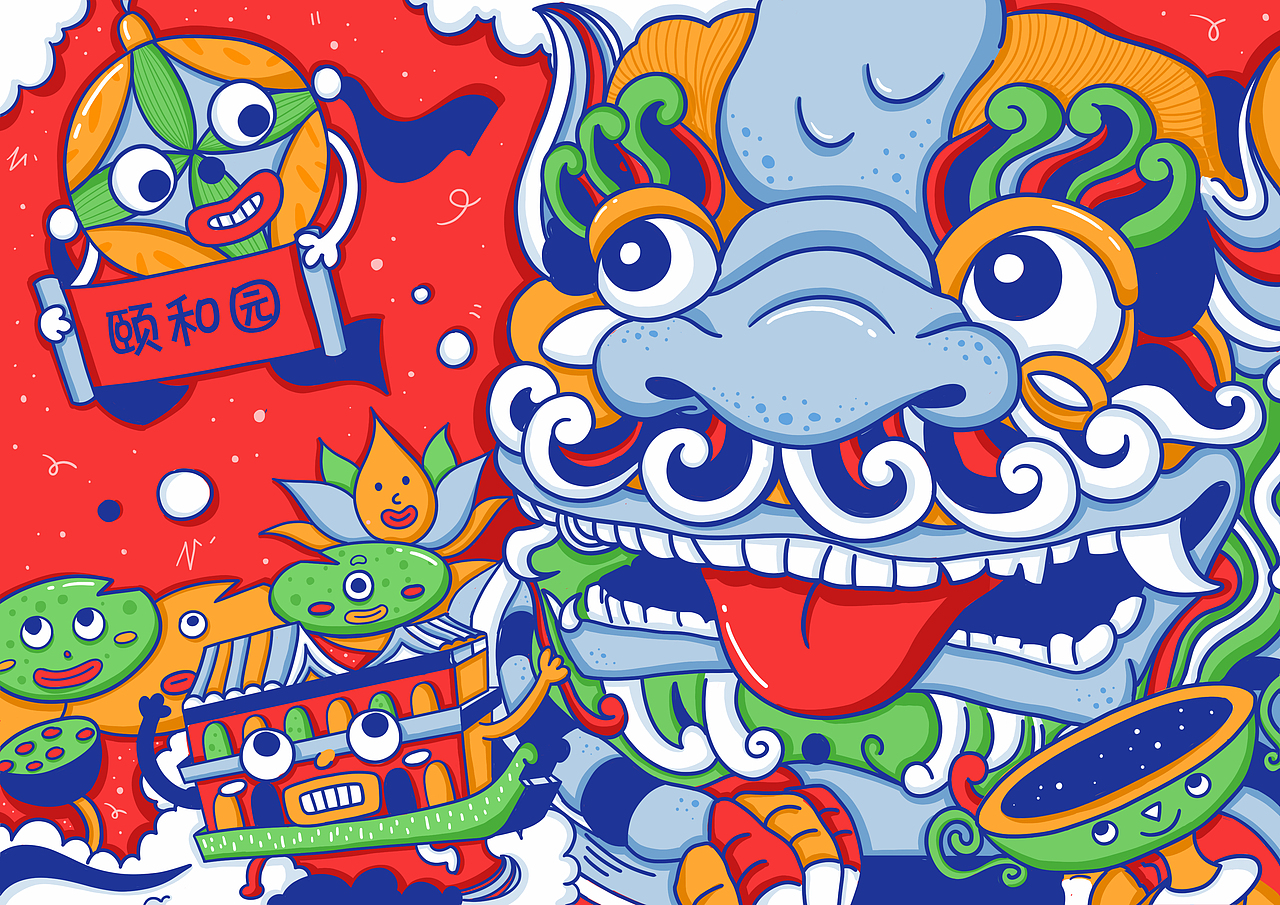 北京插画周参赛作品（图ZMjI2NjA2OTAw） - 创作习作 - 站酷设计师G高大白原创素材 - 站酷ZCOOL