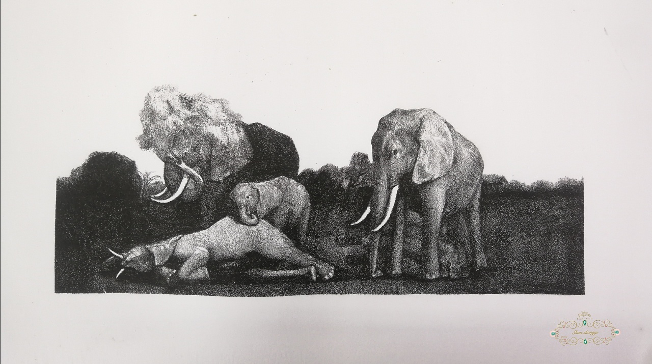 我的石版画作品