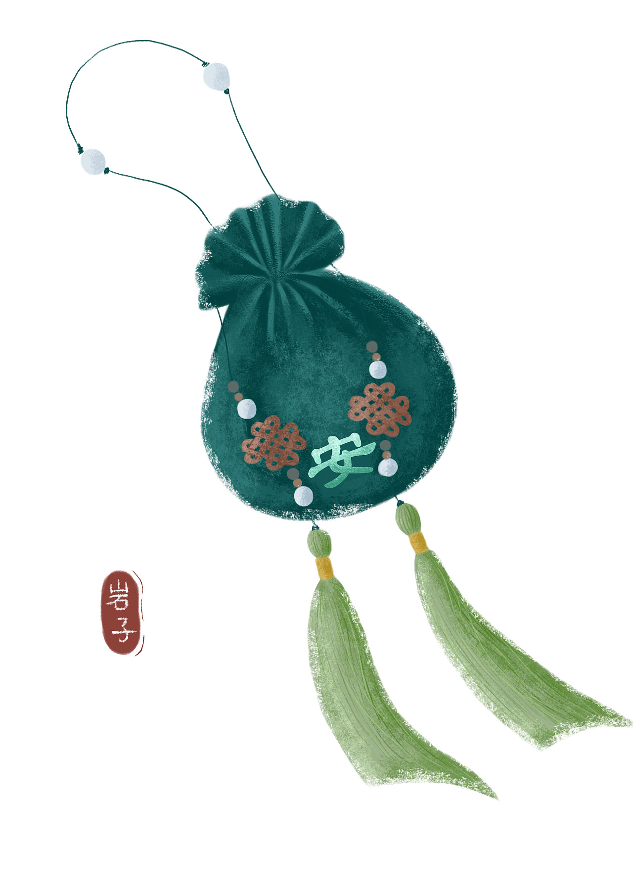 端午习俗之佩香囊