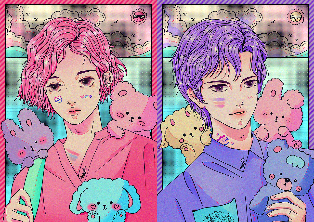 男孩子女孩子头像合集(一)