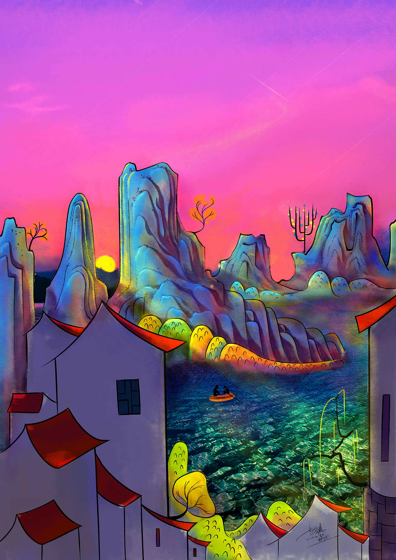 风景（图ZNDc3OTk4NjQ=） - 创作习作 - 站酷设计师奋0斗原创素材 - 站酷ZCOOL