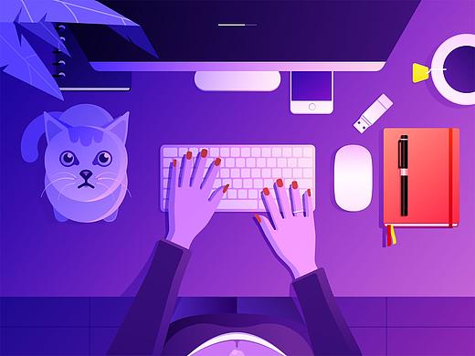 臨摹插畫（個人主頁-ZNDE1MzEwMDA=） - 圖案 - 站酷設計師是小呀原創(chuàng)素材 - 站酷ZCOOL