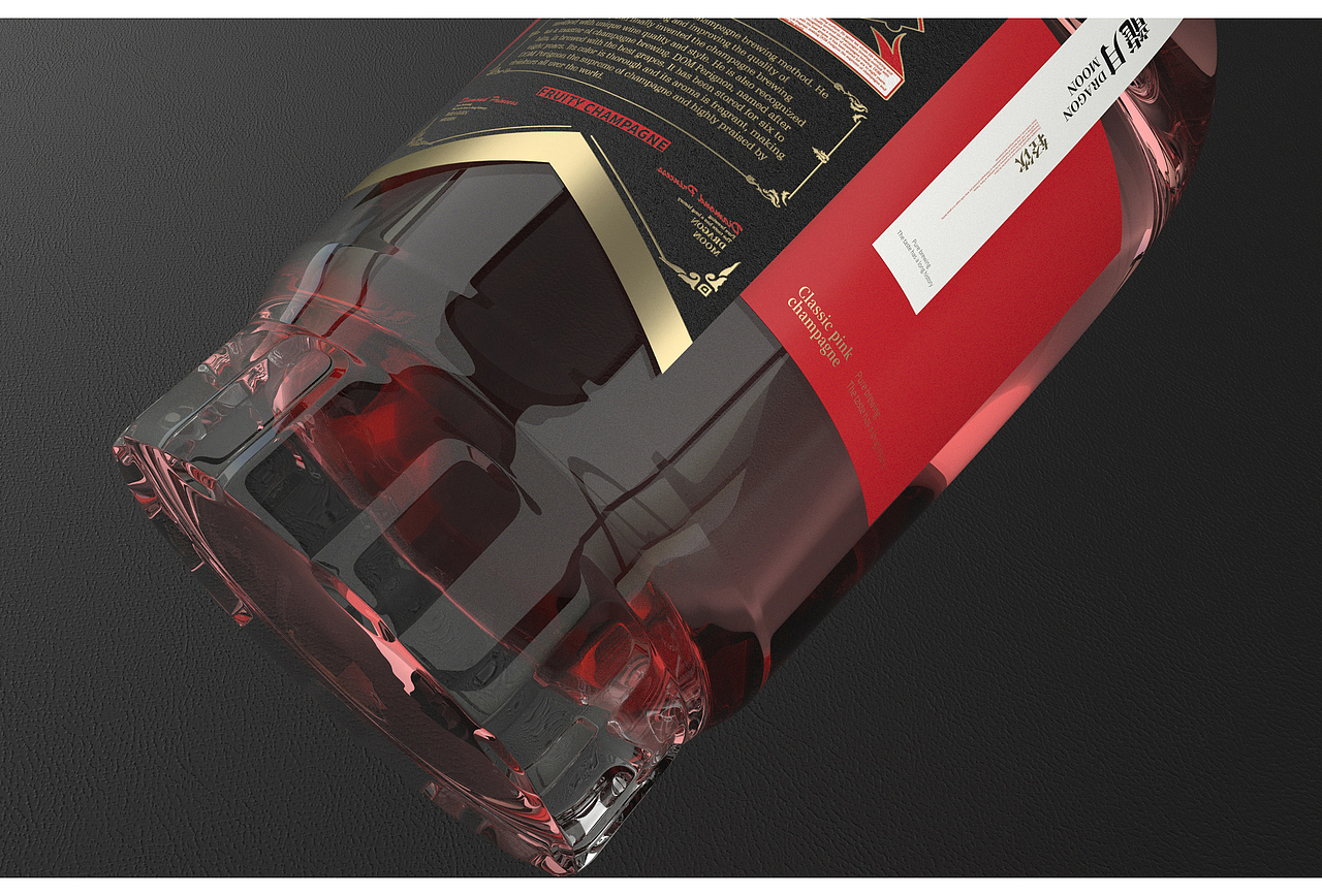 龍月香槟酒包装设计（图ZMjc5NjU2MDEy） - 包装 - 站酷设计师红琬原创素材 - 站酷ZCOOL