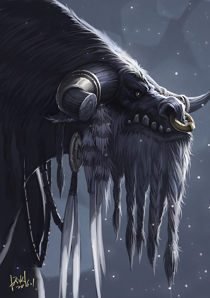 丨天火丨出品——凯恩·血蹄 - 原创作品 - 站酷(zcool)