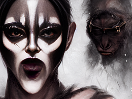 #AI創(chuàng)作實(shí)驗(yàn)室# 畫個(gè)猴