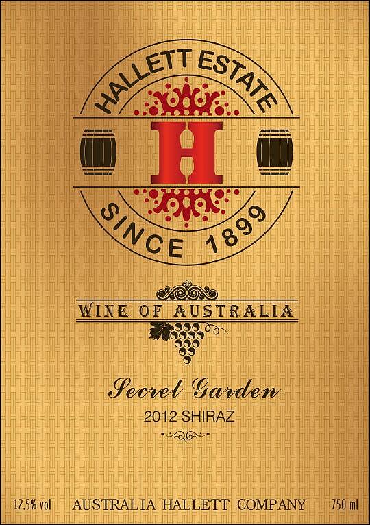 红酒酒标设计 红酒logo设计 哈雷特酒标设计（图ZNzI5OTc1MDA=） - Logo - 站酷设计师刀锋103原创素材 - 站酷ZCOOL