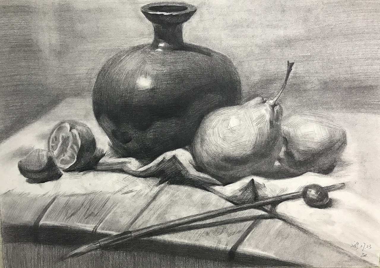 素描练习（图ZMTY4NzMxNzQ4） - 绘画 - 站酷设计师丹总原创素材 - 站酷ZCOOL