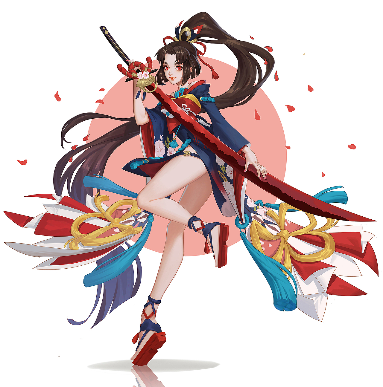 妖刀姬同人立绘