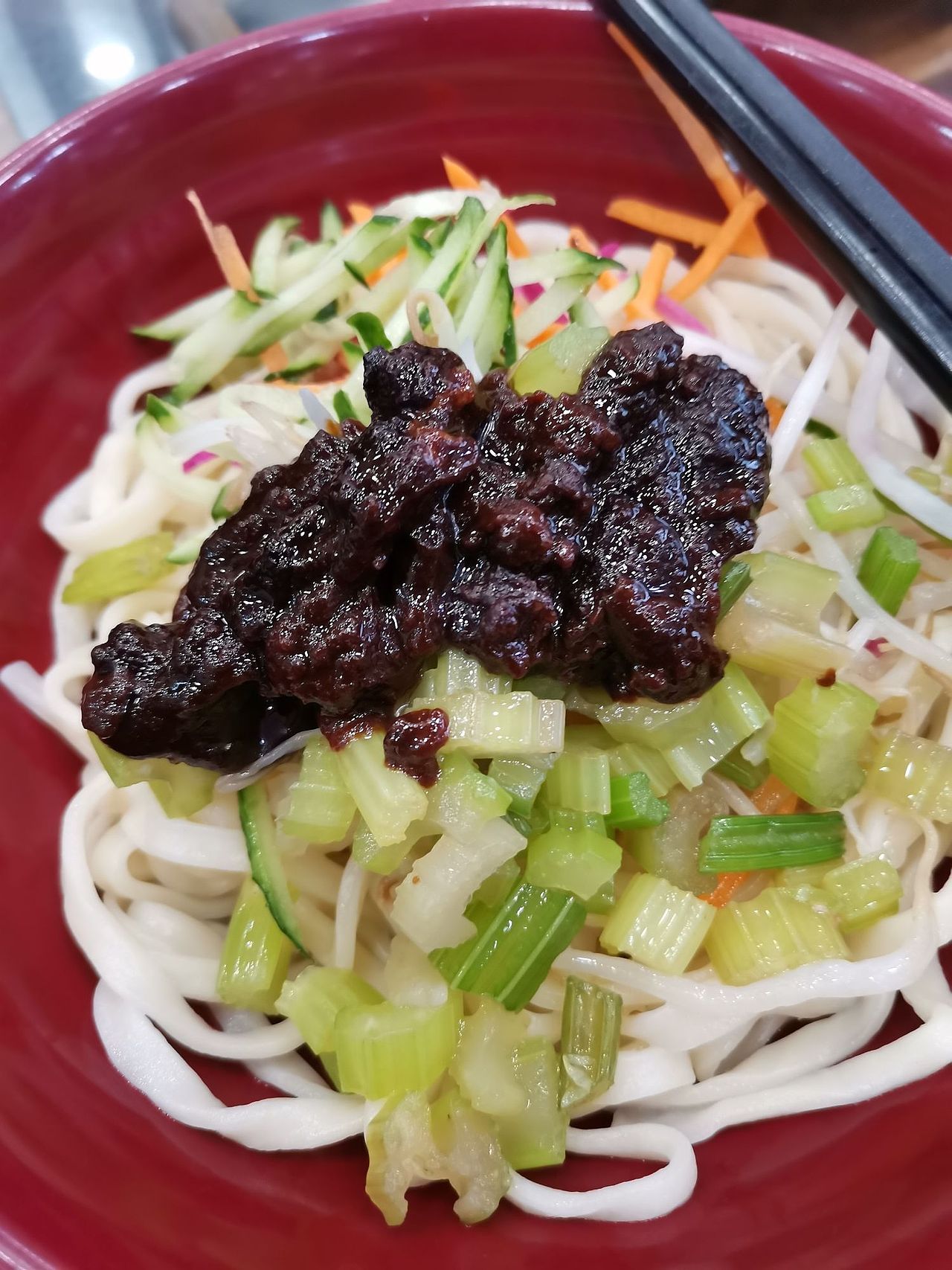 来这里吃最正宗的北京炸酱面（图ZMzIzMDA3NDcy） - 美食摄影 - 站酷设计师葵哥来了原创素材 - 站酷ZCOOL