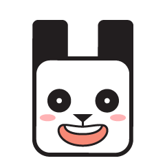 《方块熊猫》微信表情包（图ZMTA4MzI5NzQ4） - 网络表情 - 站酷设计师番薯多多原创素材 - 站酷ZCOOL