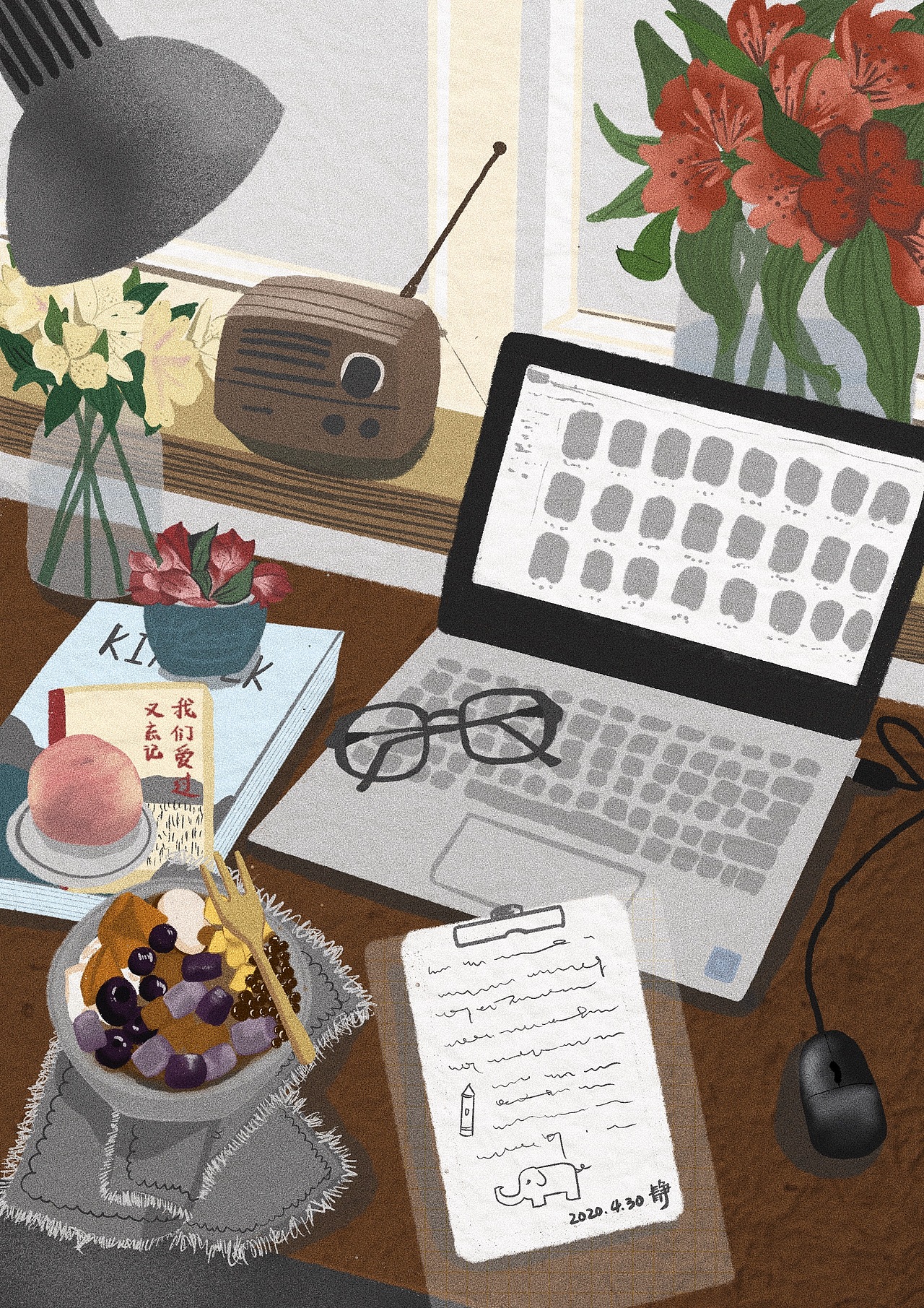 iPad绘画（图ZMjA2MTA3MjM2） - 创作习作 - 站酷设计师Jeanes静原创素材 - 站酷ZCOOL