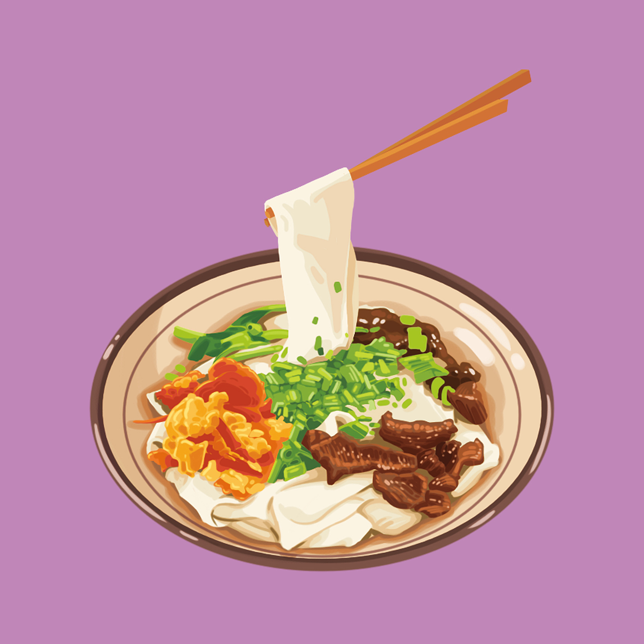 西安小吃biangbiang面