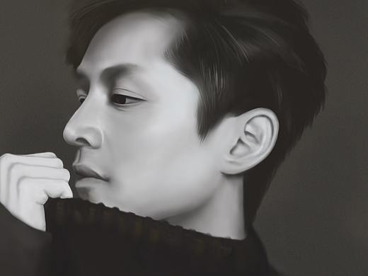 写实人像手绘（个人主页-ZMjgzMjExMjA=） - 创作习作 - 站酷设计师关耳儿君原创素材 - 站酷ZCOOL