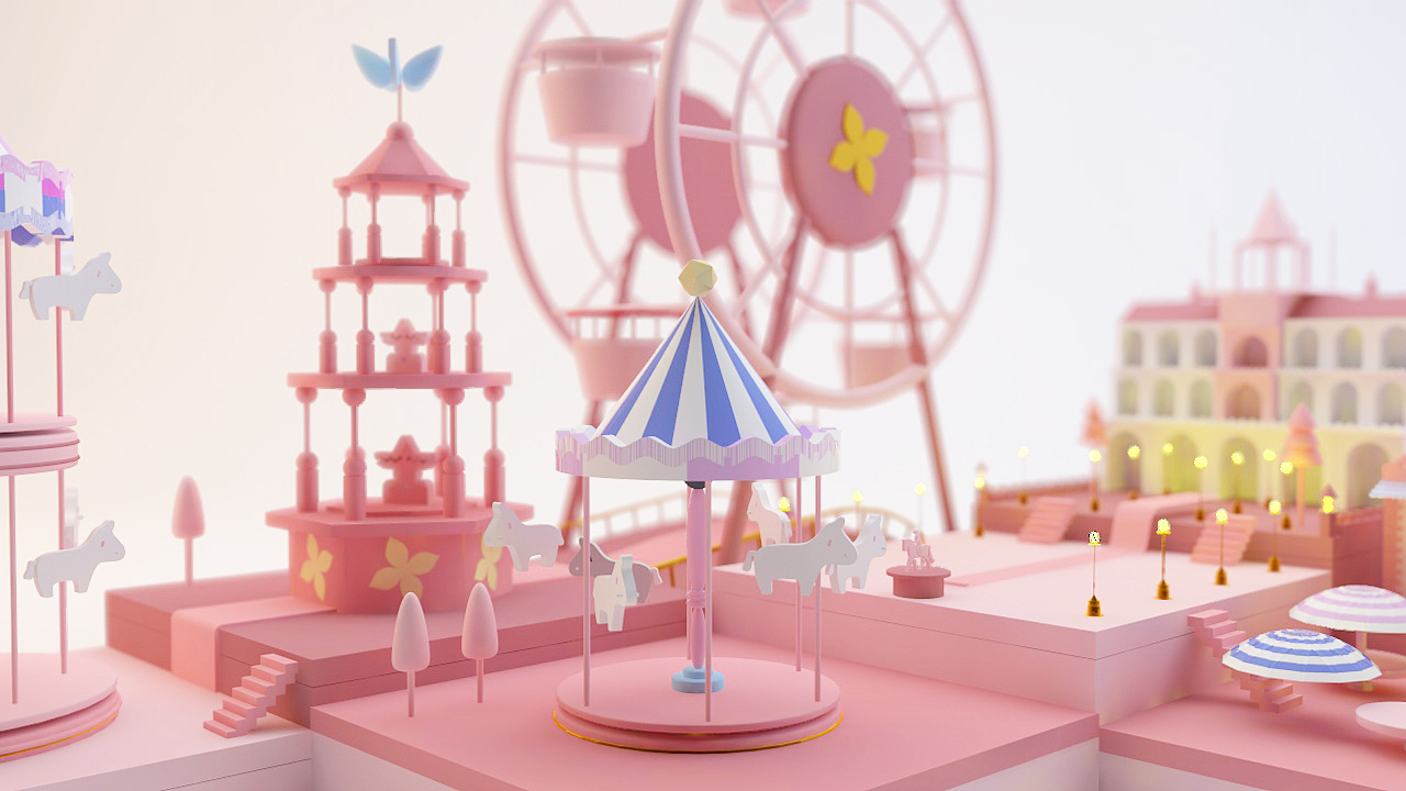游乐场（图ZMjc4MDAwMzI4） - 其他三维 - 站酷设计师航海王基德原创素材 - 站酷ZCOOL