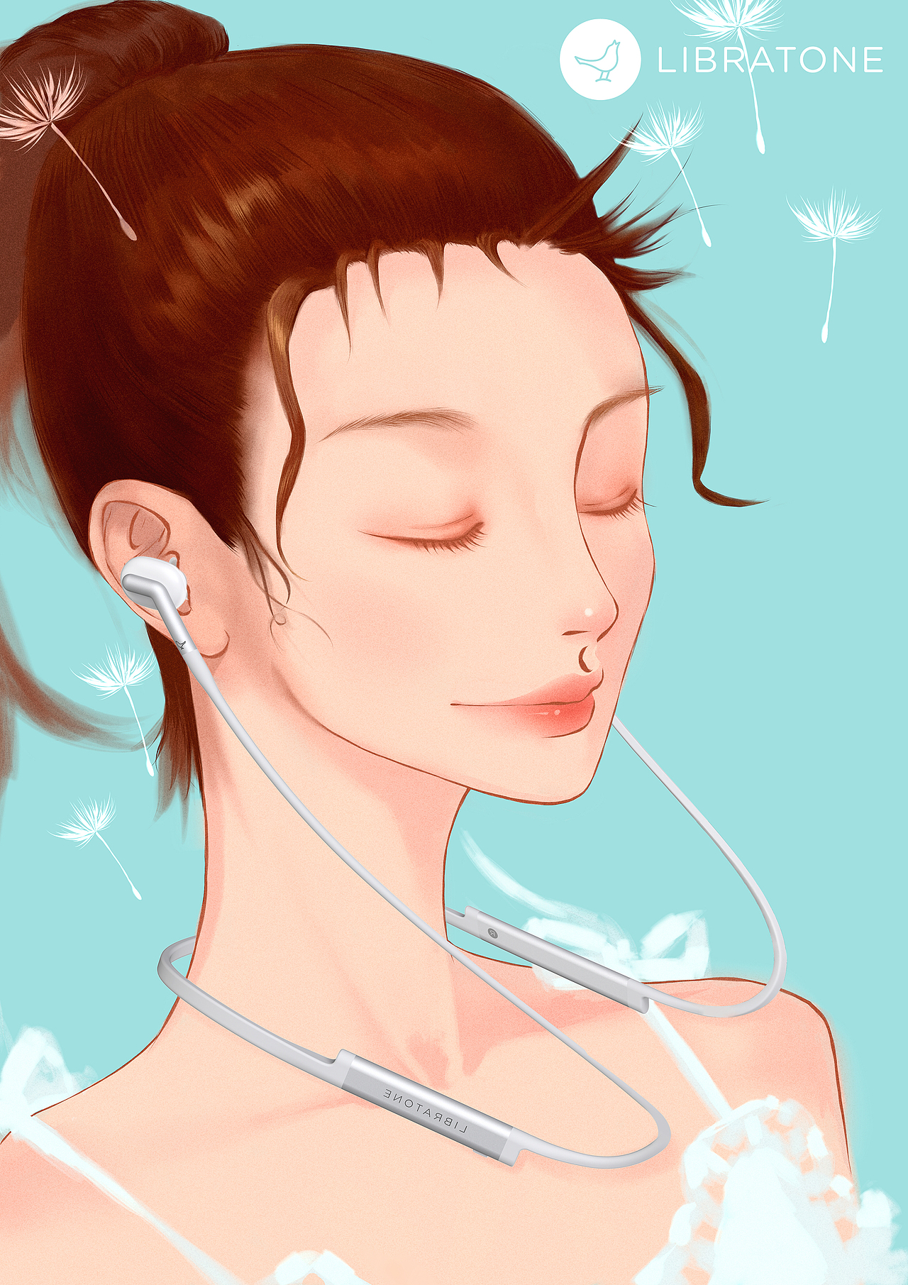 蒲公英般轻盈（图ZMTE4MjMwNTU2） - 海报 - 站酷设计师T_omato原创素材 - 站酷ZCOOL