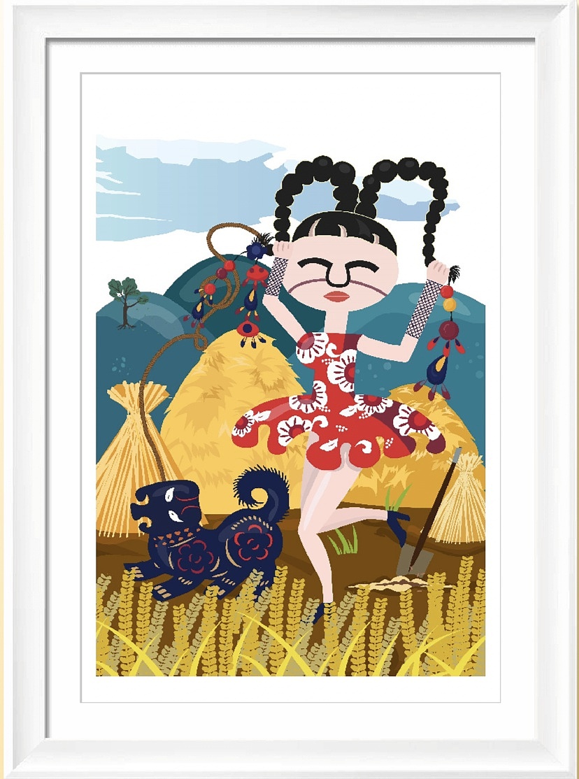 《源》石卯与陕北民俗-系列三（图ZMTcxMzkyMDYw） - 概念设定 - 站酷设计师不倒翁gyc原创素材 - 站酷ZCOOL