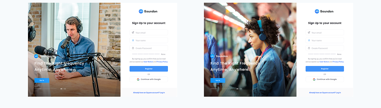海外项目 Soundon Podcast Dashboard UI/UX Design(图ZMTk5NDIyMjgw) - 交互/UE - 站酷设计师Ivan郑子越原创素材 - 站酷ZCOOL