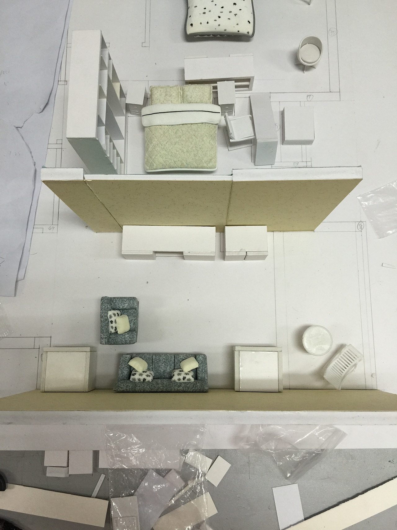 室内模型+展厅模型