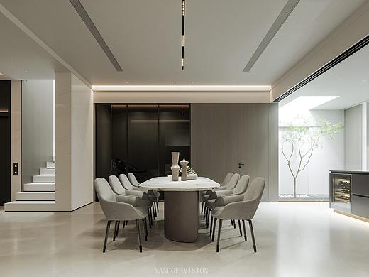 现代风格丨地下室