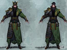 心绘CG — 焦杰峰《关羽设定》