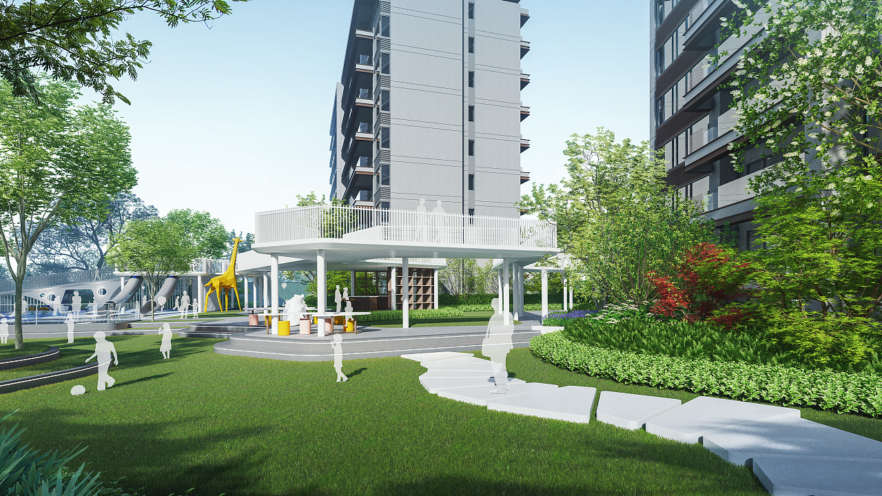 lumion示范区渲染效果图(五)