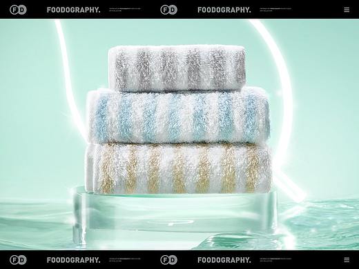 电商摄影 | 初爱毛巾 ✖ foodography