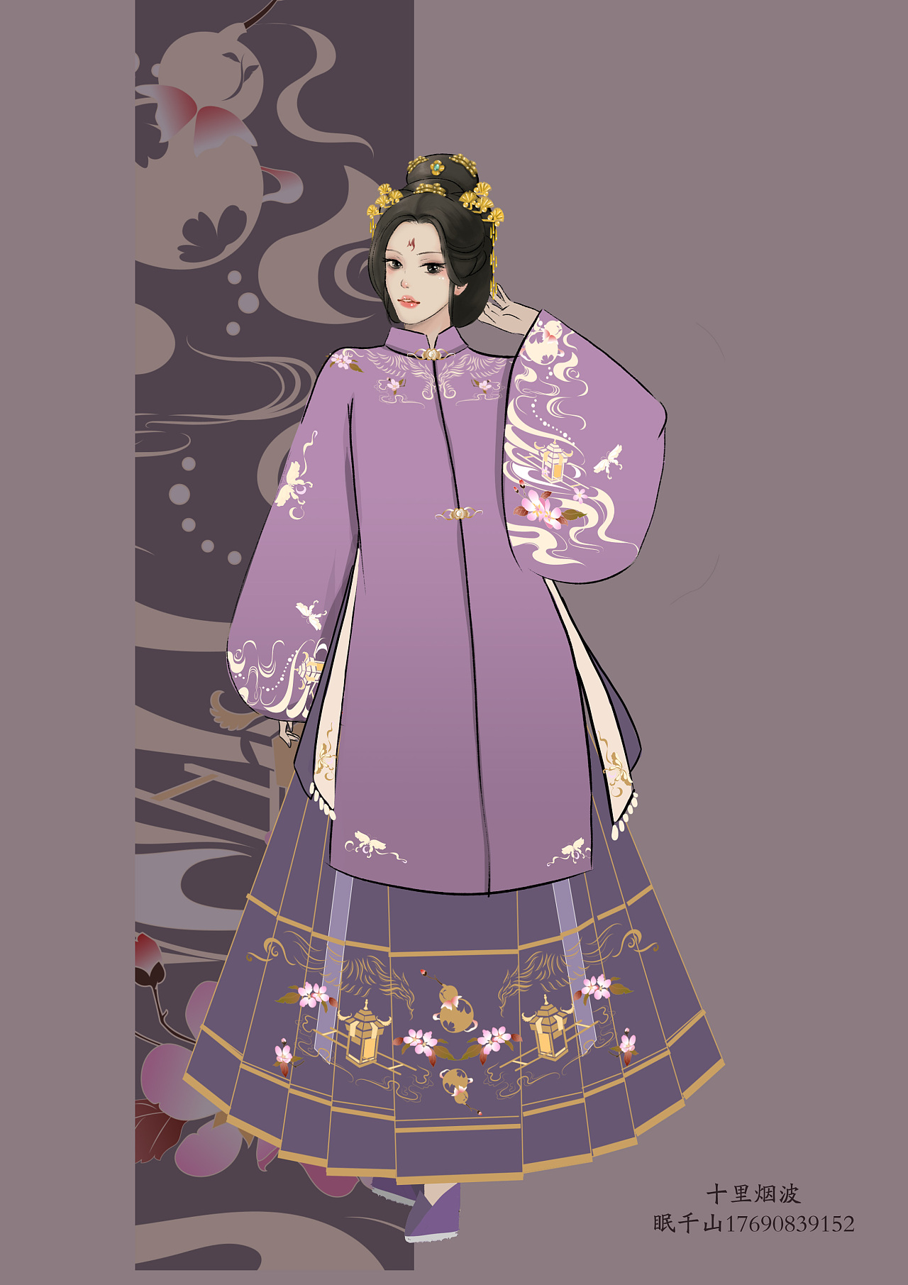 眠千山汉服原创设计 - 明制