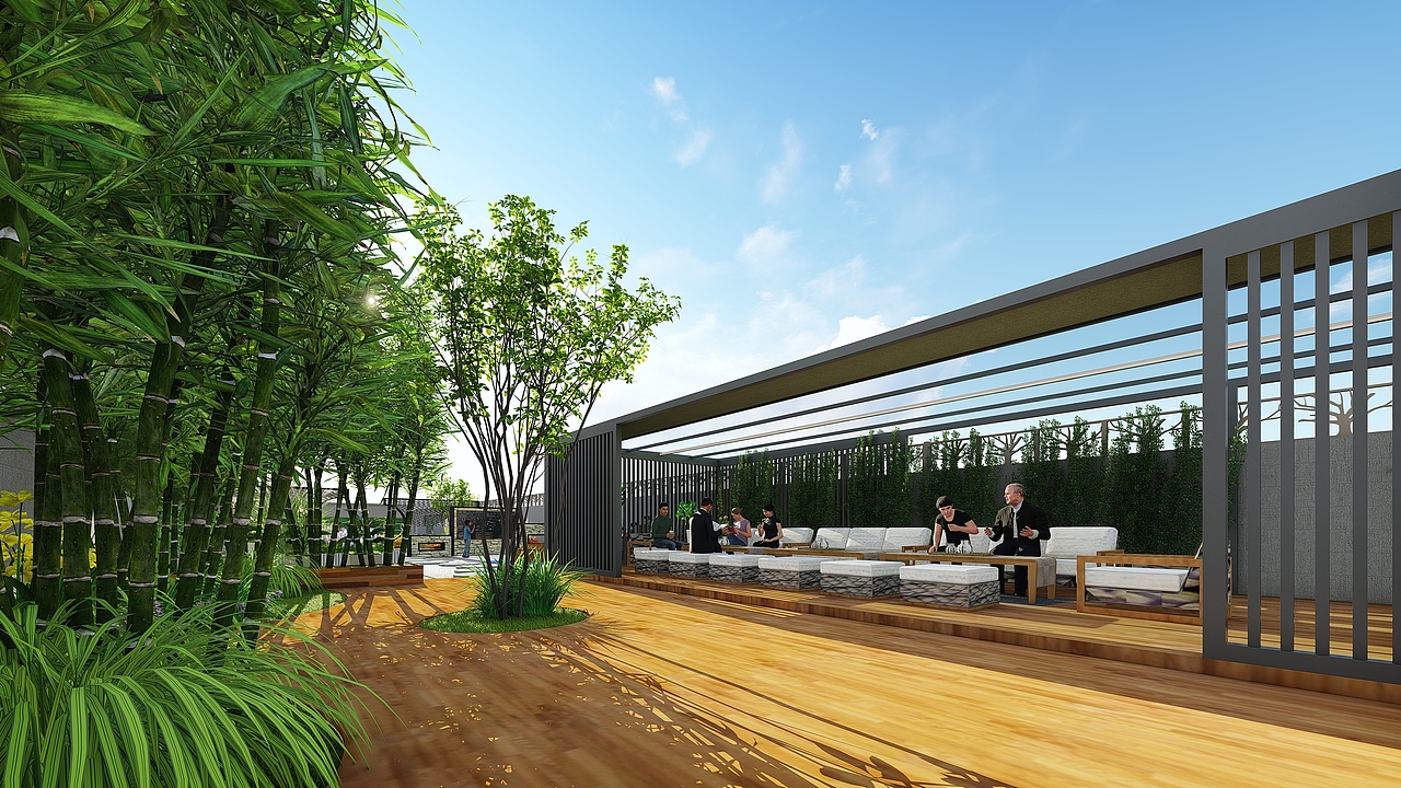 屋顶花园设计(二)