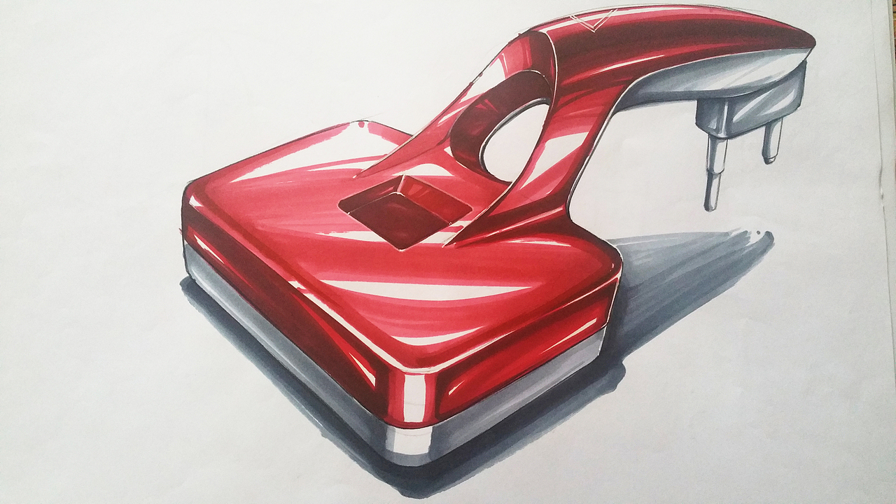 马克笔单体上色练习1