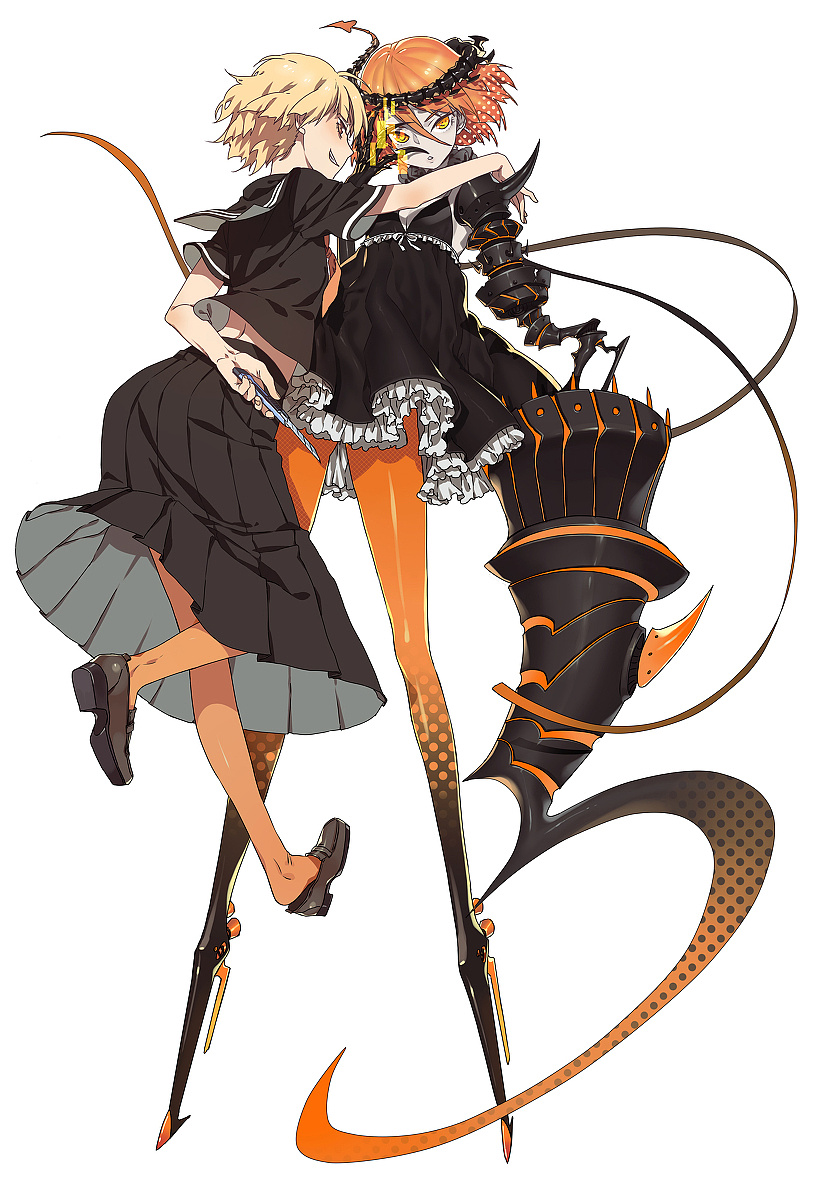 日式人物设计绘画