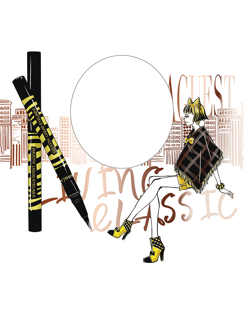 用彩妆与世界对话（图ZMTA4MzcxMjY0） - 商业插画 - 站酷设计师MilliaWong原创素材 - 站酷ZCOOL