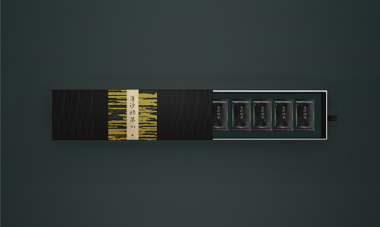 《薄沙绿茶》包装设计（图ZMjIxNjk4MzQ4） - 其他工业/产品 - 站酷设计师leooqe原创素材 - 站酷ZCOOL