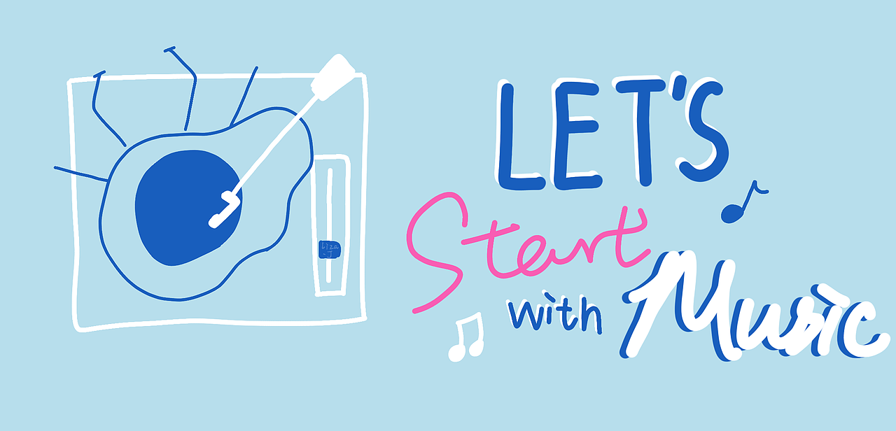 手绘简笔画vlog片头分镜