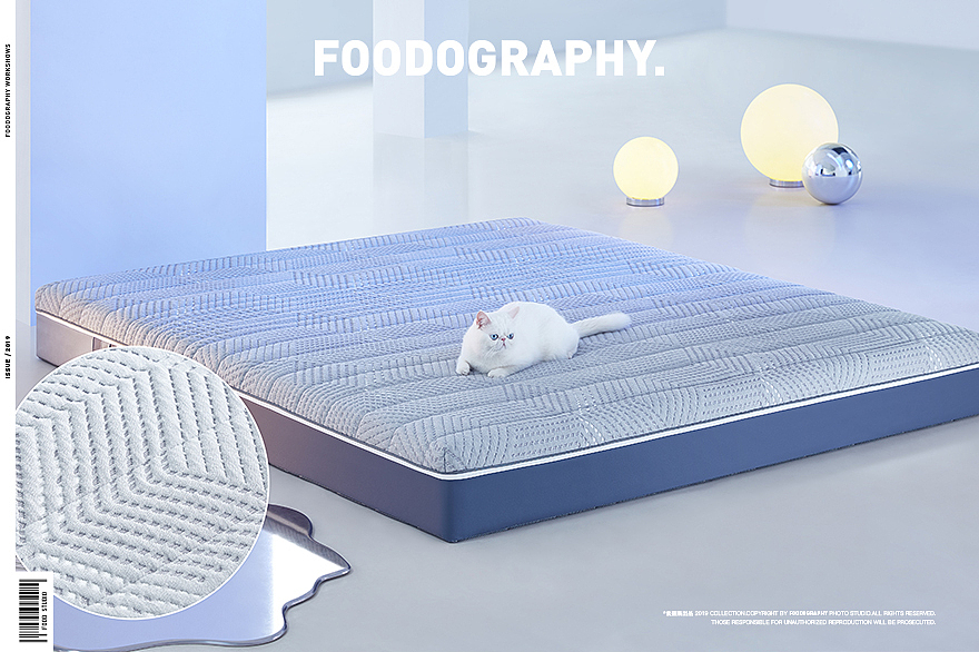 家居摄影 | 8H智能AI助眠床垫 ✖ foodography